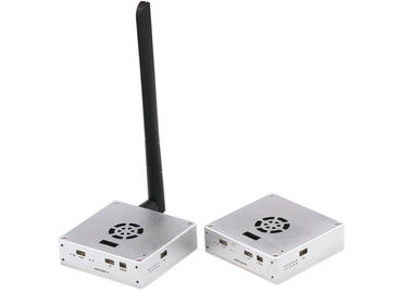 China 2W Drone Helicopter Mini Video Transmitter , 2.4 Ghz Wireless Video Receiver supplier