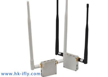 China 16km QPSK Wireless MAVLINK Video Transmitter 0ms Latency With RJ45 RS232 Port supplier